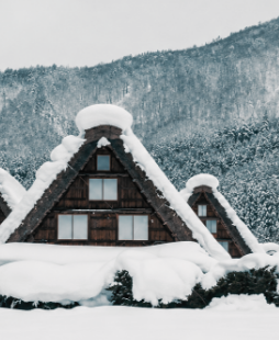 岐阜白川郷の風景