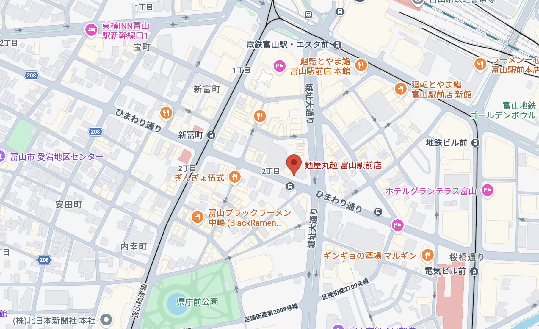 店舗周辺地図